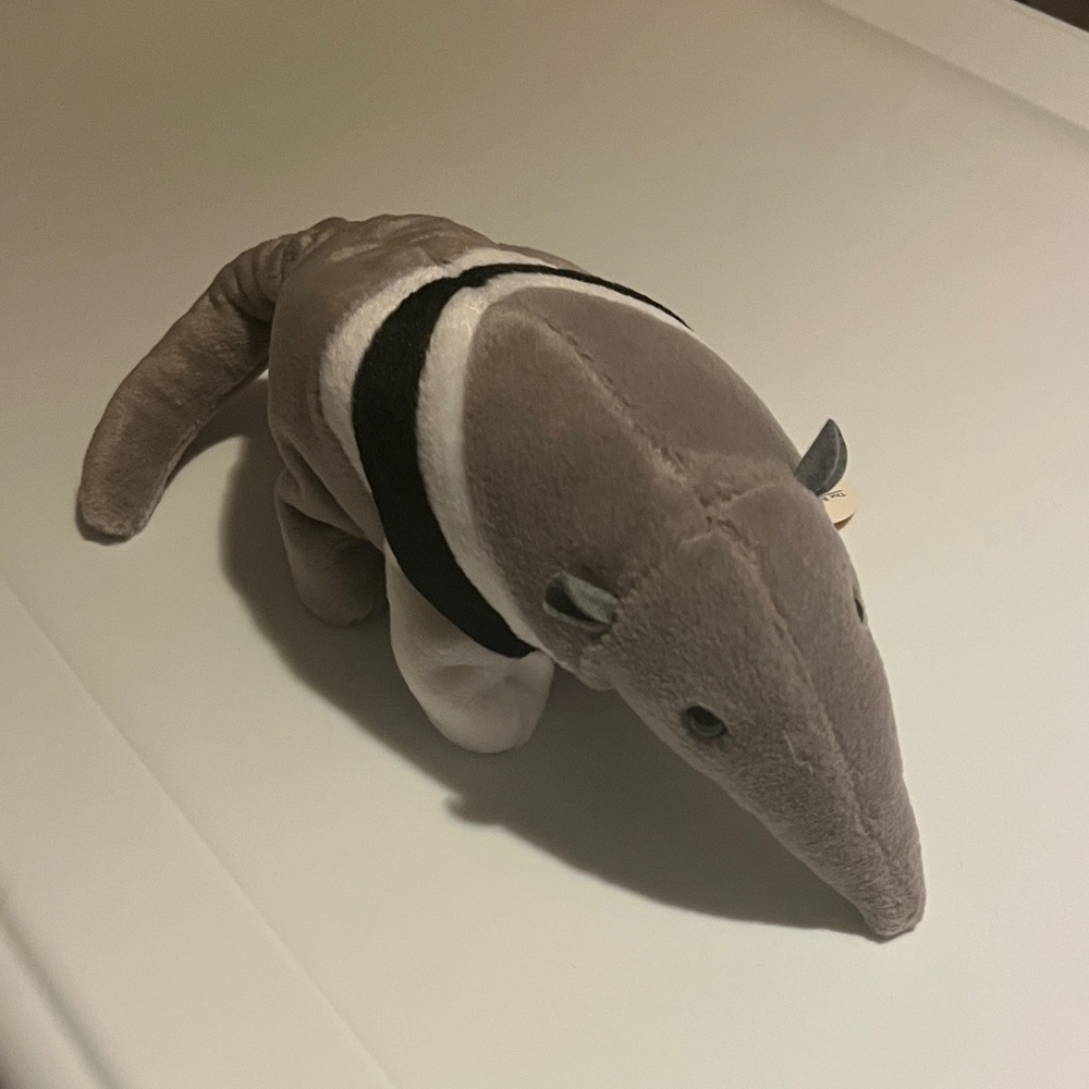 Ty “Ants”-Gray, White and Black color
